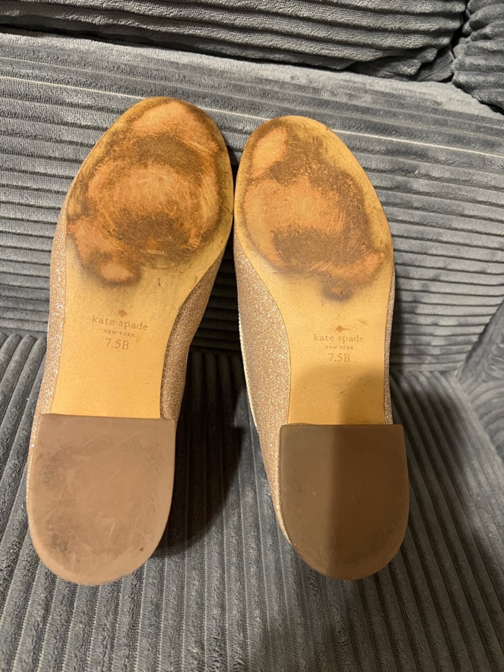 Kate Spade Claudia Rose Good Glitter Claudia Loafers - Picture 6 of 6